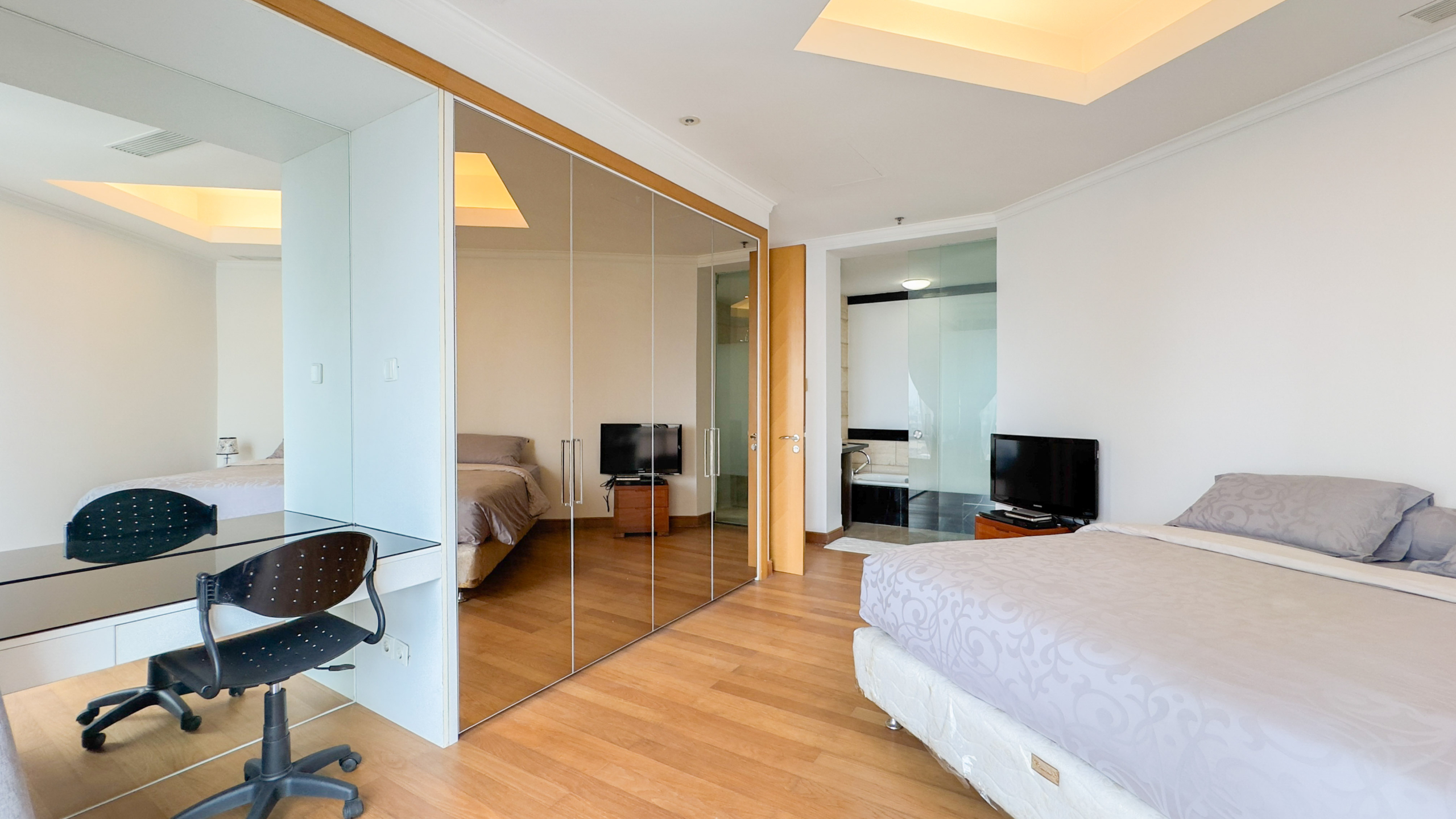 Kempinski Private Residence-2BR-Bedroom interior design