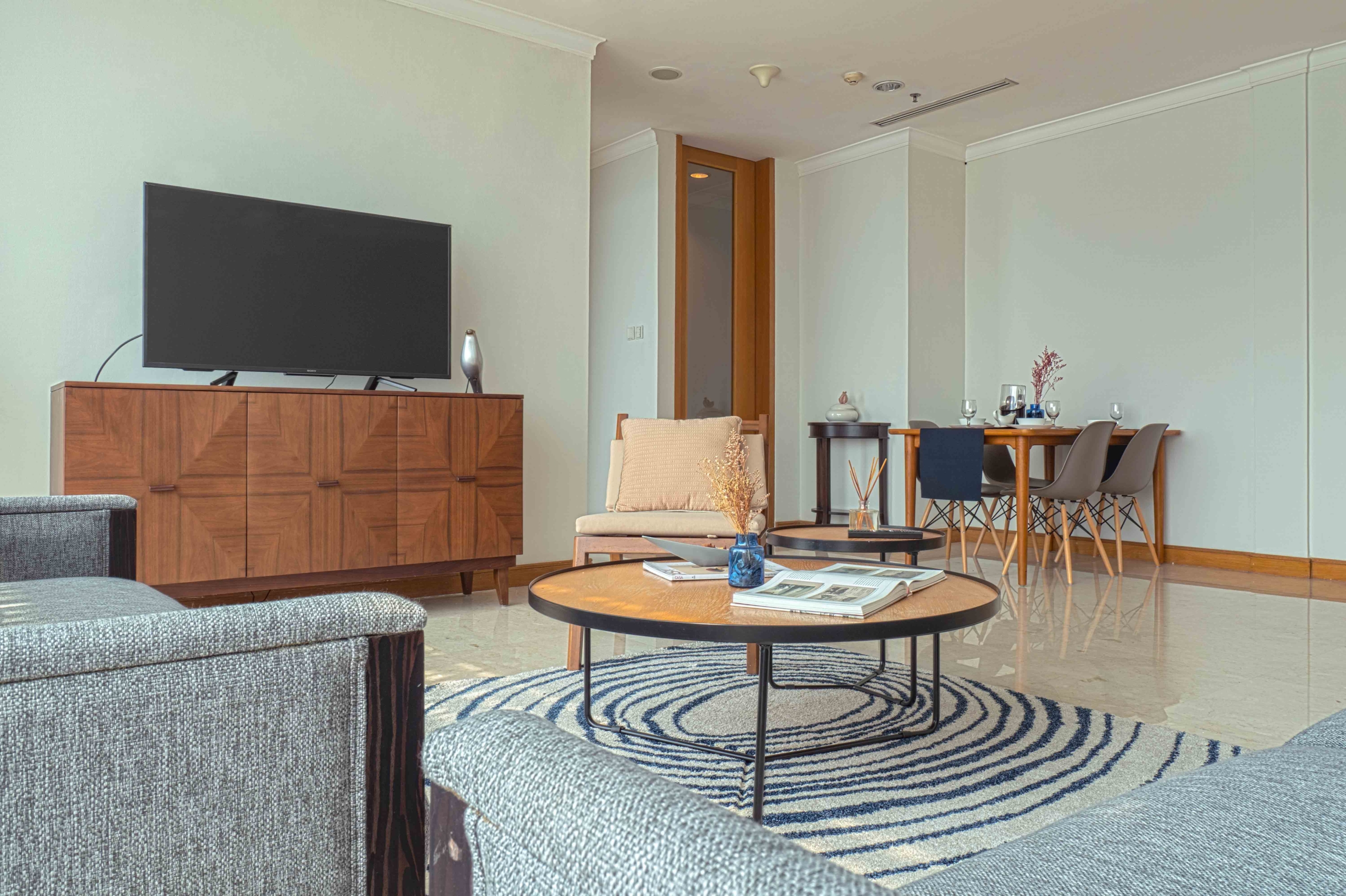 Kempinski Private Residence-2BR-Living room furniture