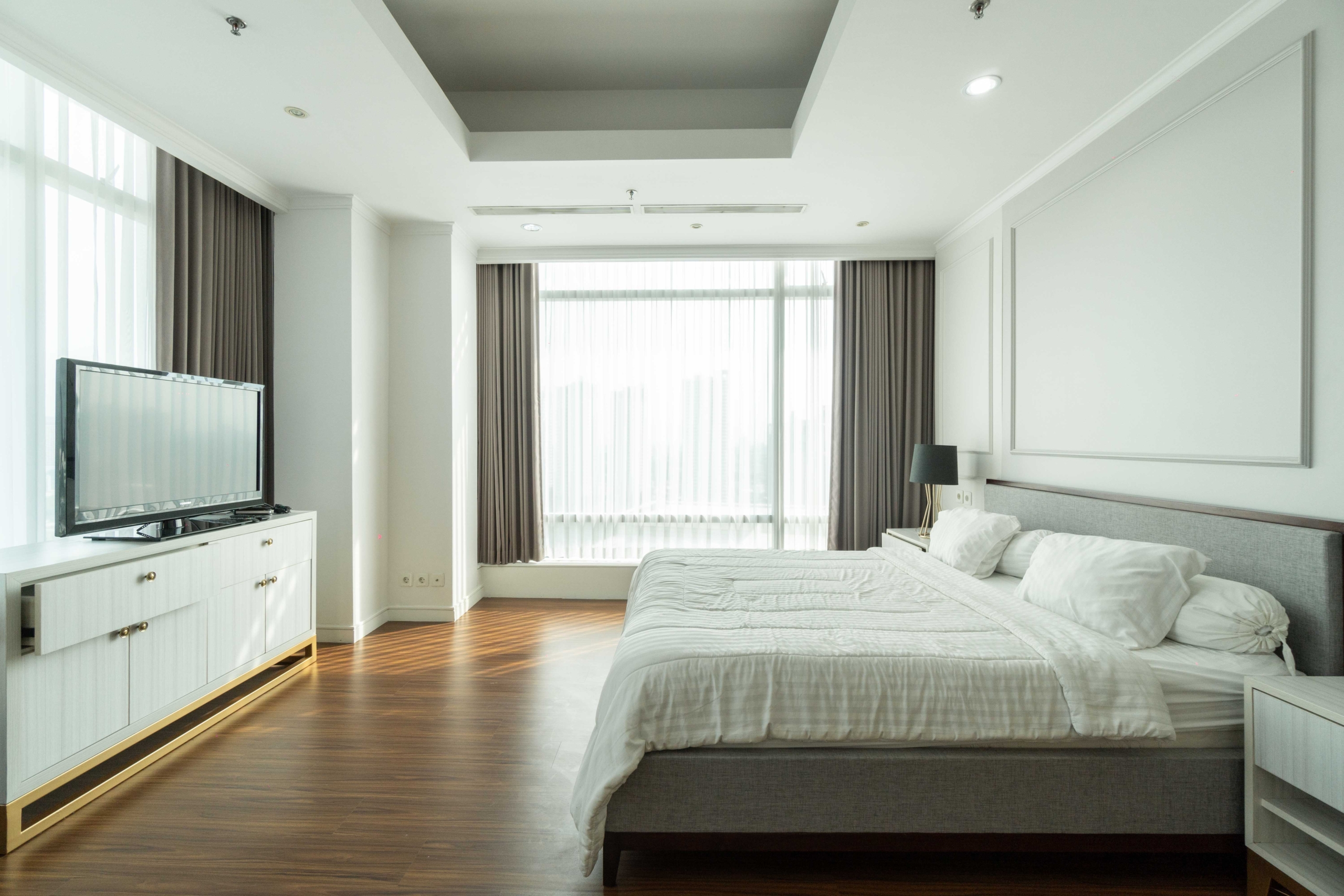 Kempinski Private Residence-2BR-Master Bedroom with View