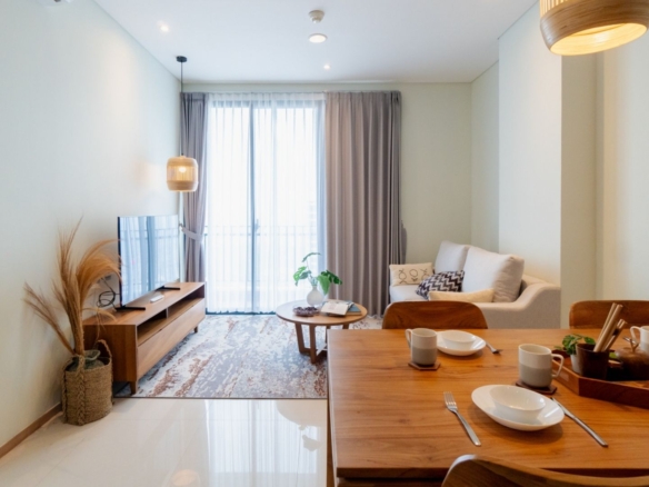 Samara Suites 2BR Type B Dining Area and Living Room 2