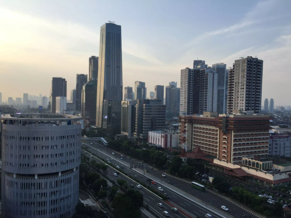 Samara suites gatot subroto jakarta view
