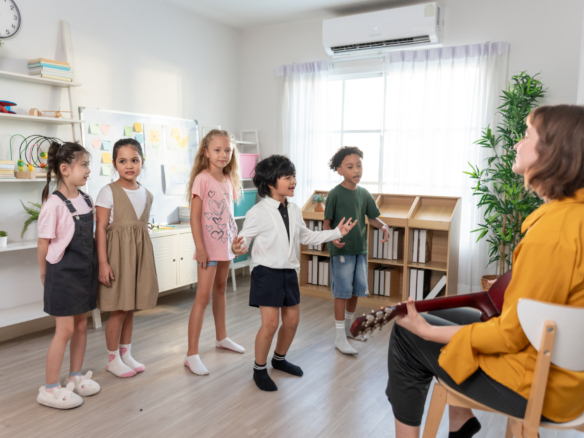 School and home in jakarta