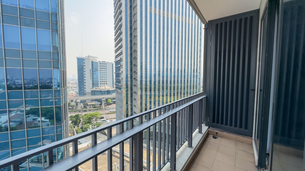 High floor apartment view