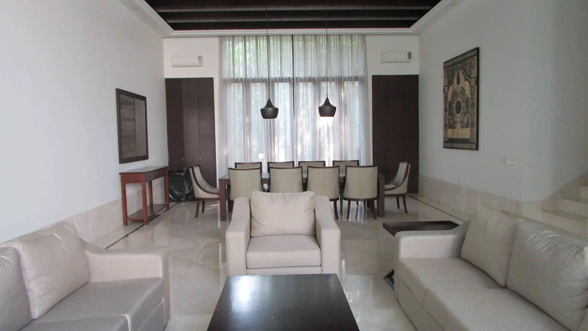 Atmaya Residence-4BR-Living & Dining Area