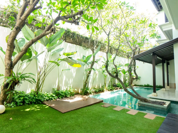 Atmaya Residence-6BR-Backyard & Swimming Pool