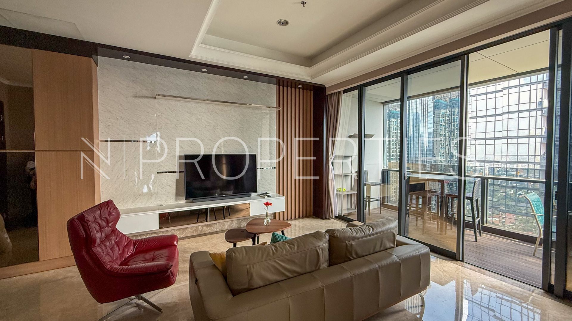 DSTC032-DISTRICT8-LIVING AREA WITH BALCONY