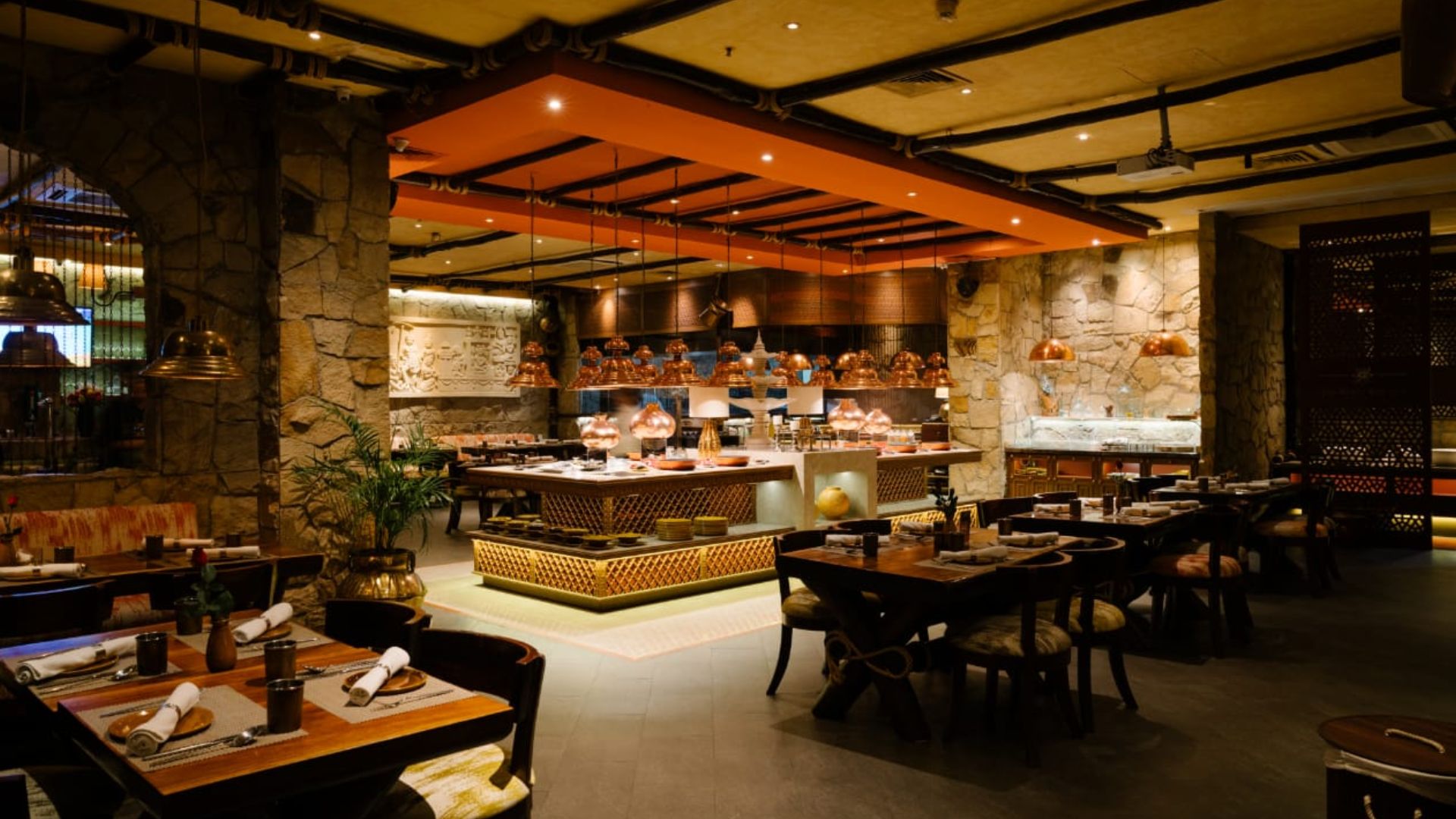 Modern urban dining and cosmopolitan lifestyle in a stylish restaurant setting
