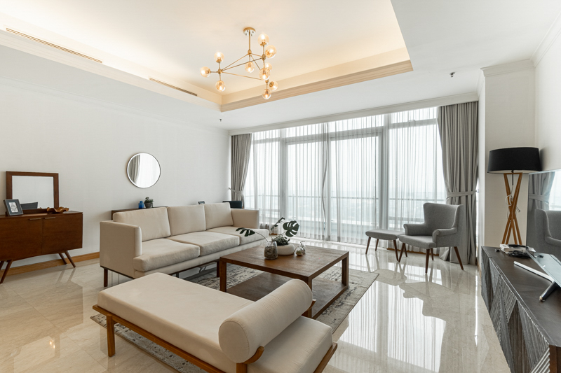 Kempinski Private Residence-2BR-Living room