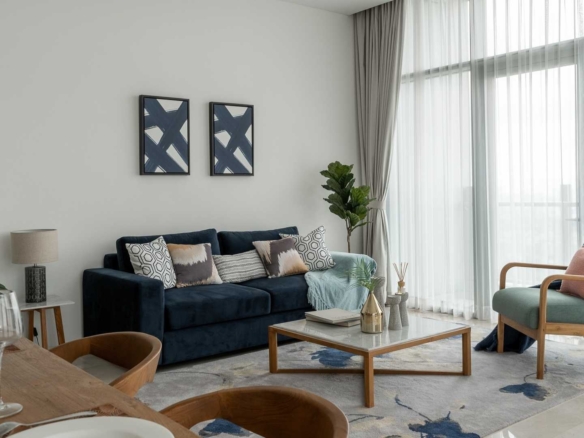 Two Verde Terraverde-2BR-Living area furniture