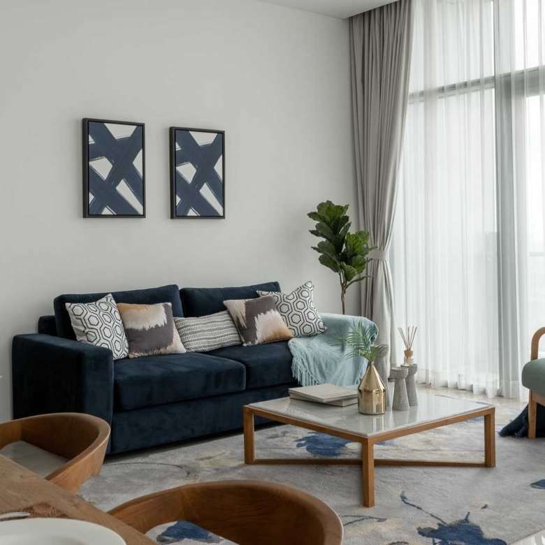 Two Verde Terraverde-2BR-Living area furniture