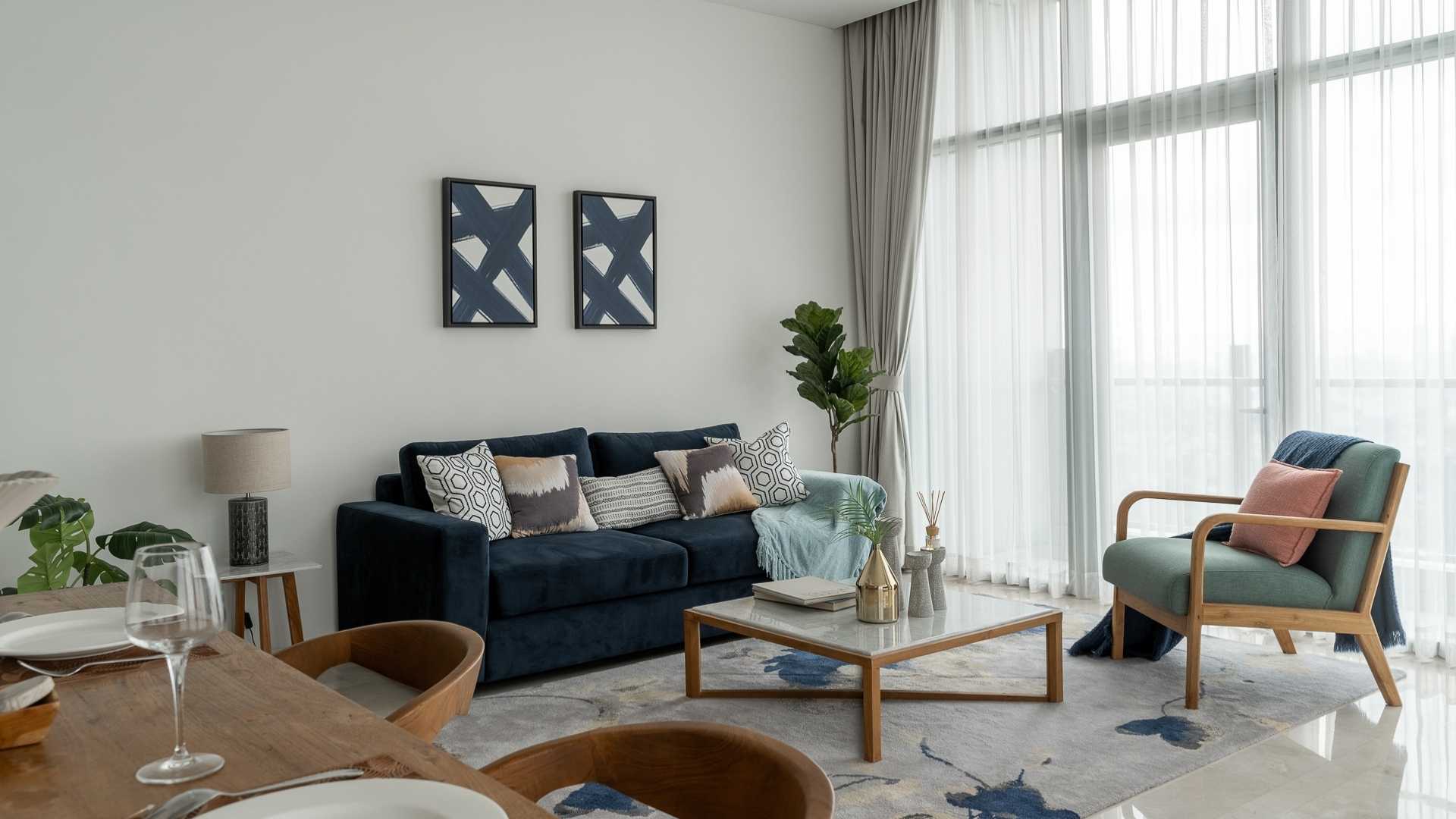 Two Verde Terraverde-2BR-Living area furniture