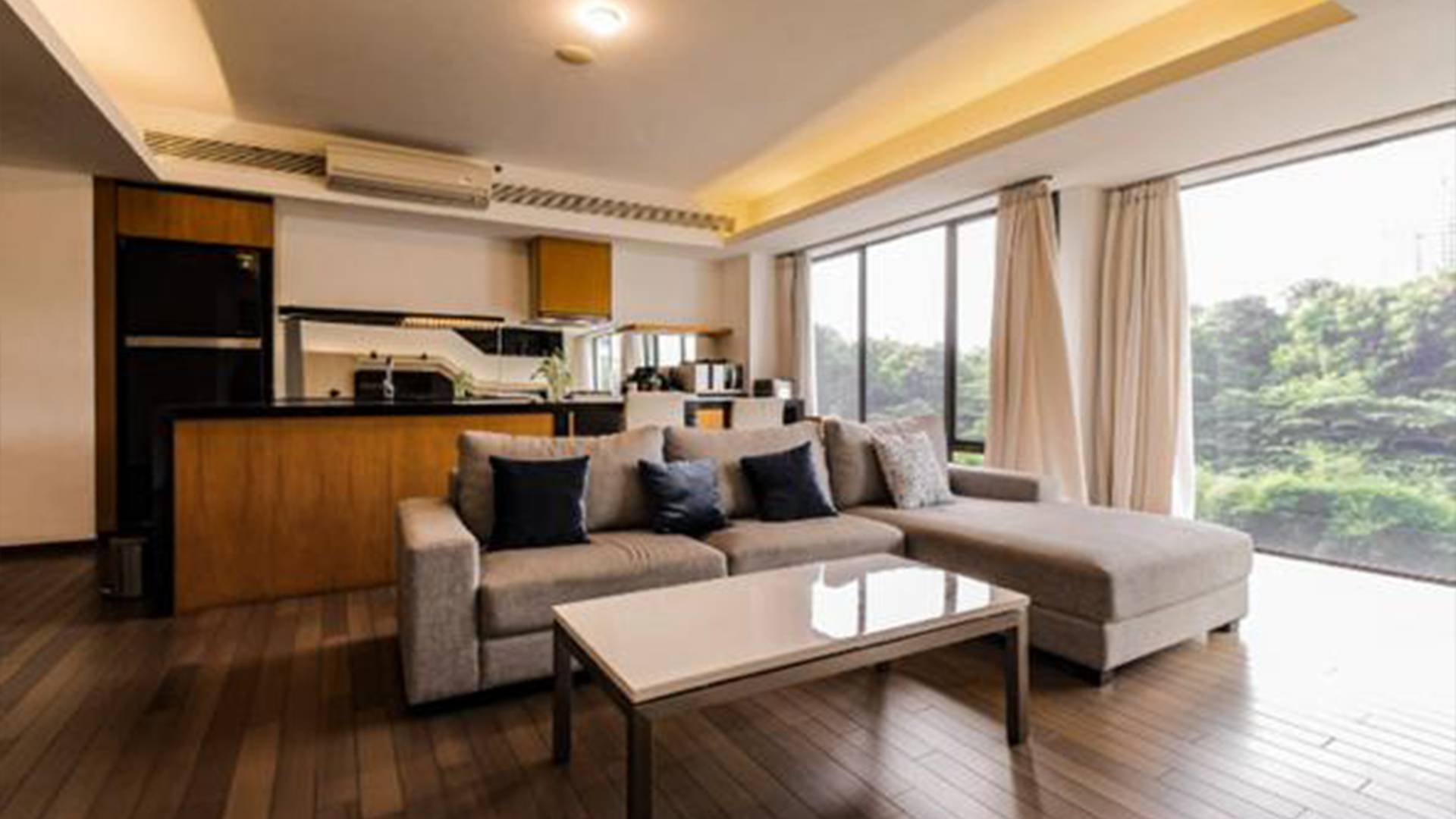 VERDE ONE-2BR-LIVING & KITCHEN AREA