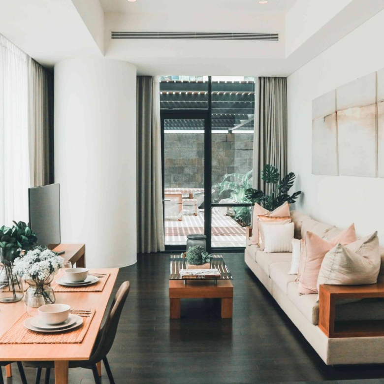 VERDE ONE-3BR-DINING & LIVING AREA FROM KITCHEN