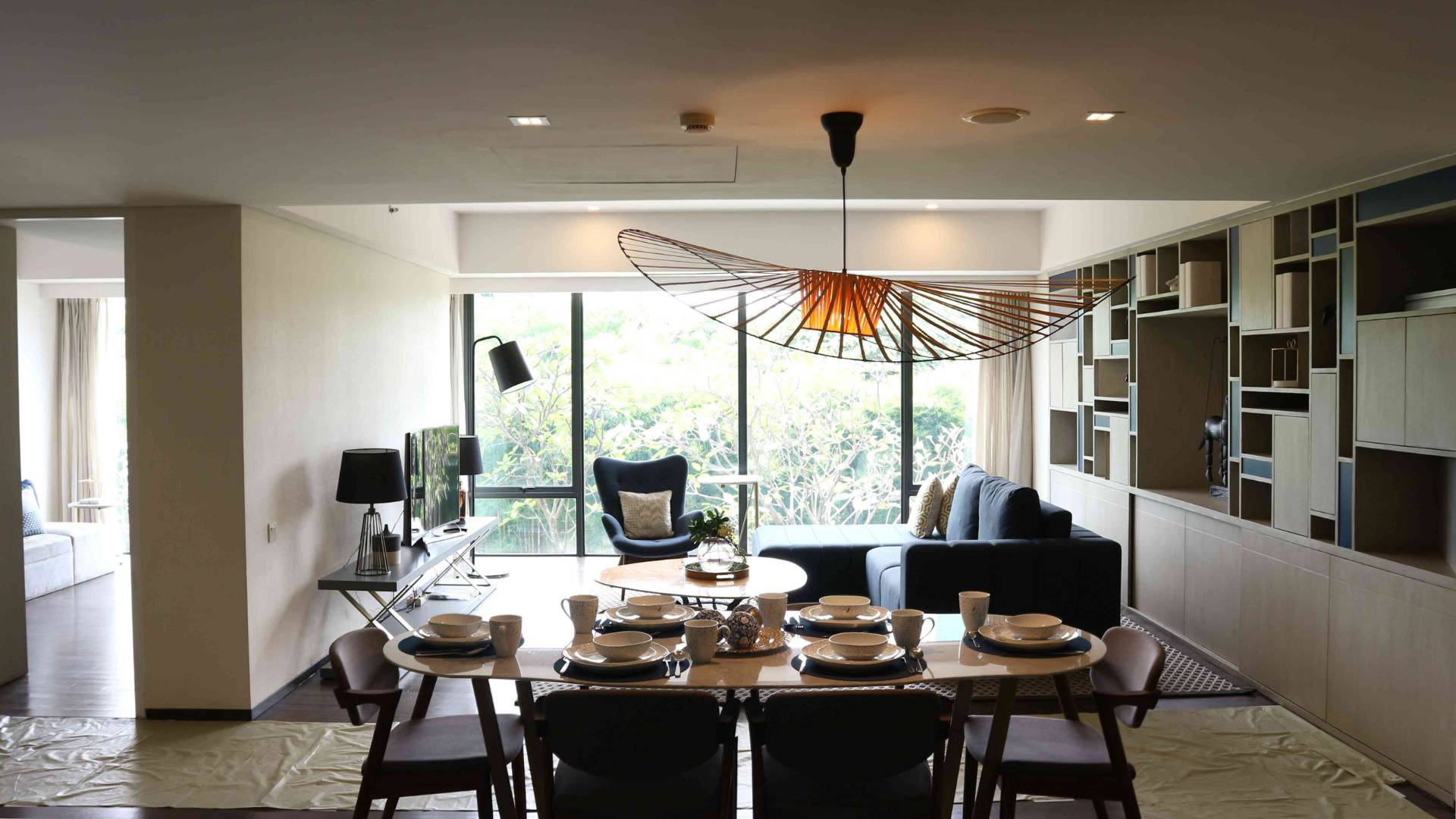 VERDE ONE-2BR-DINING & LIVING AREA WIDE ANGLE