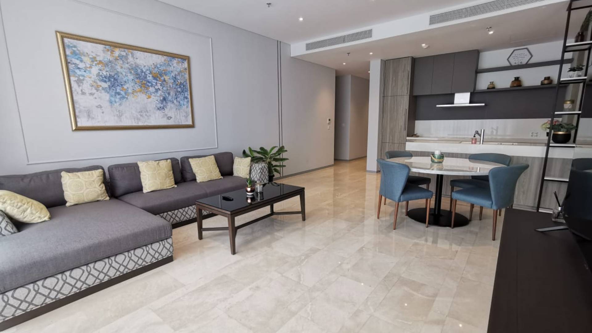 VERDE TWO-TERRAVERDE-2BR- LIVING, DINING, AND KITCHEN AREA