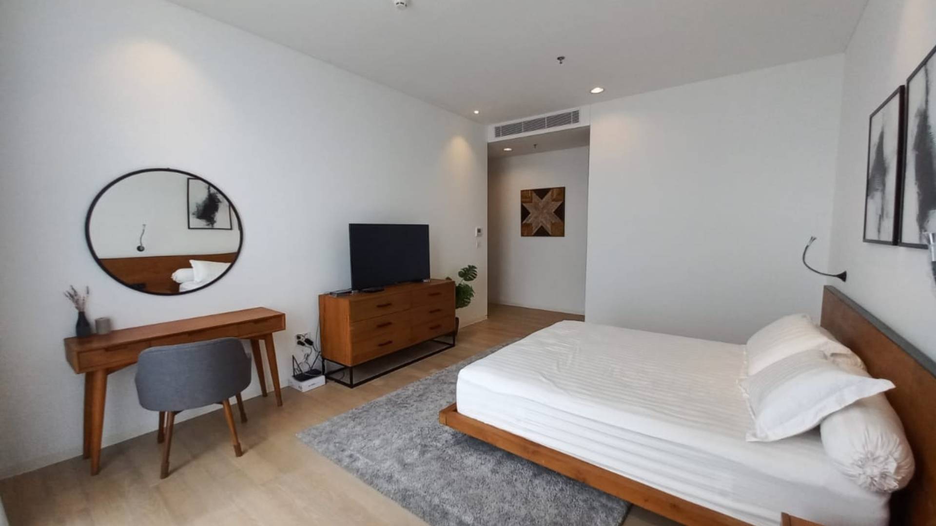 VERDE TWO-TERRAVERDE-2BR-MASTER BEDROOM WITH CABINET TV