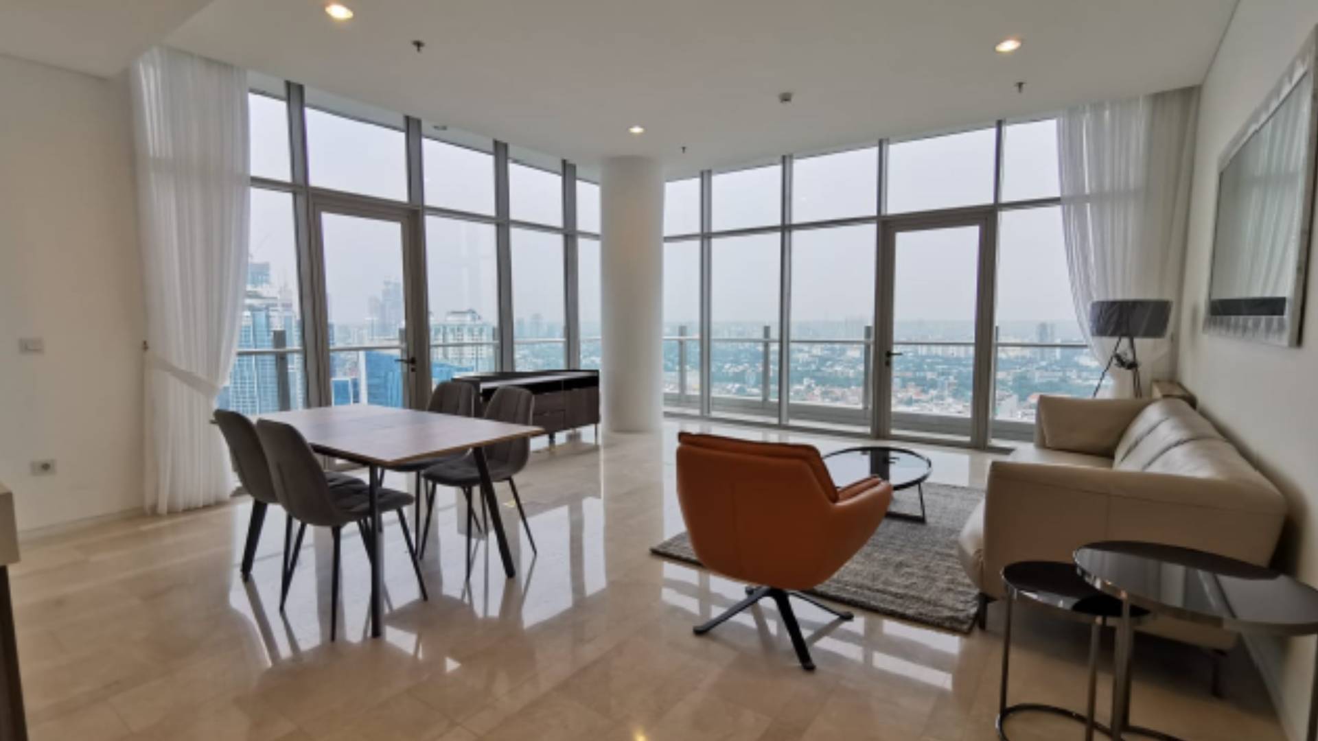 VERDE TWO-TERRAVERDE-3BR-LIVING & DINING AREA WITH BALCON