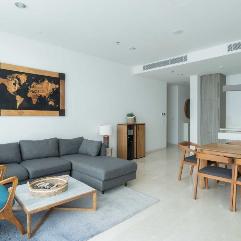 Verde Two-2BR-Living room design