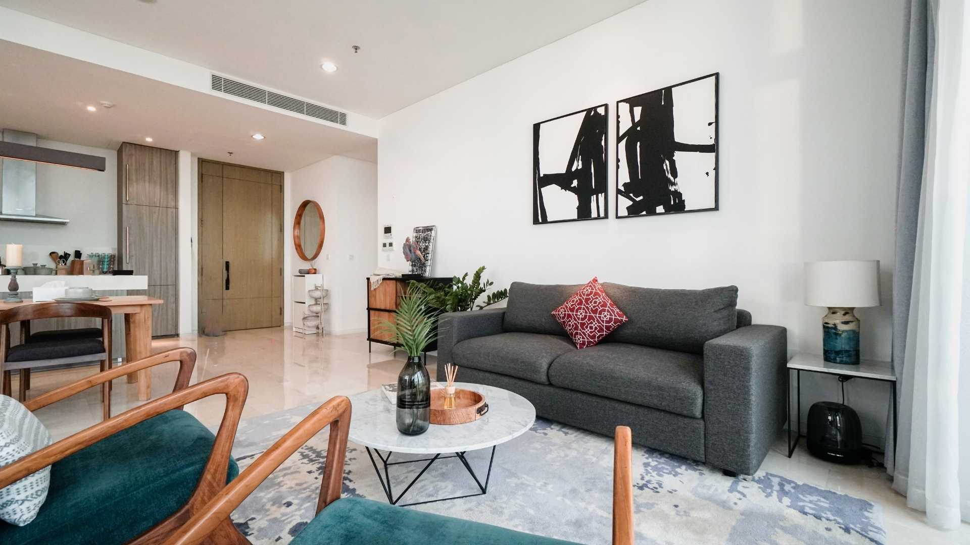 Verde Two Terraverde-2BR-Living room sofa