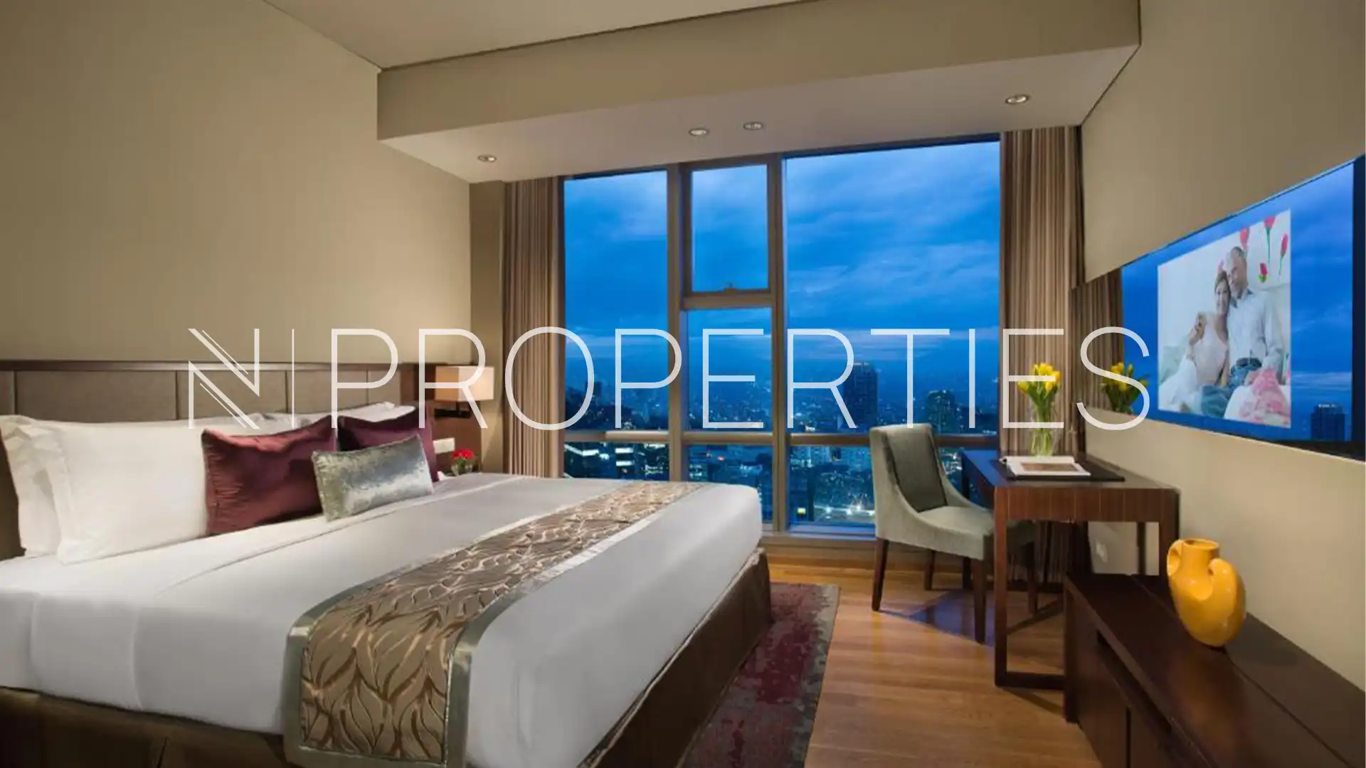 Ascott-1BR-Bedroom another angle