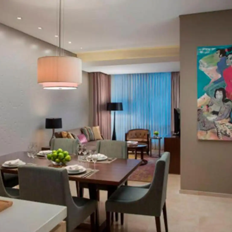 Ascott-2BR-Dining & Living Area