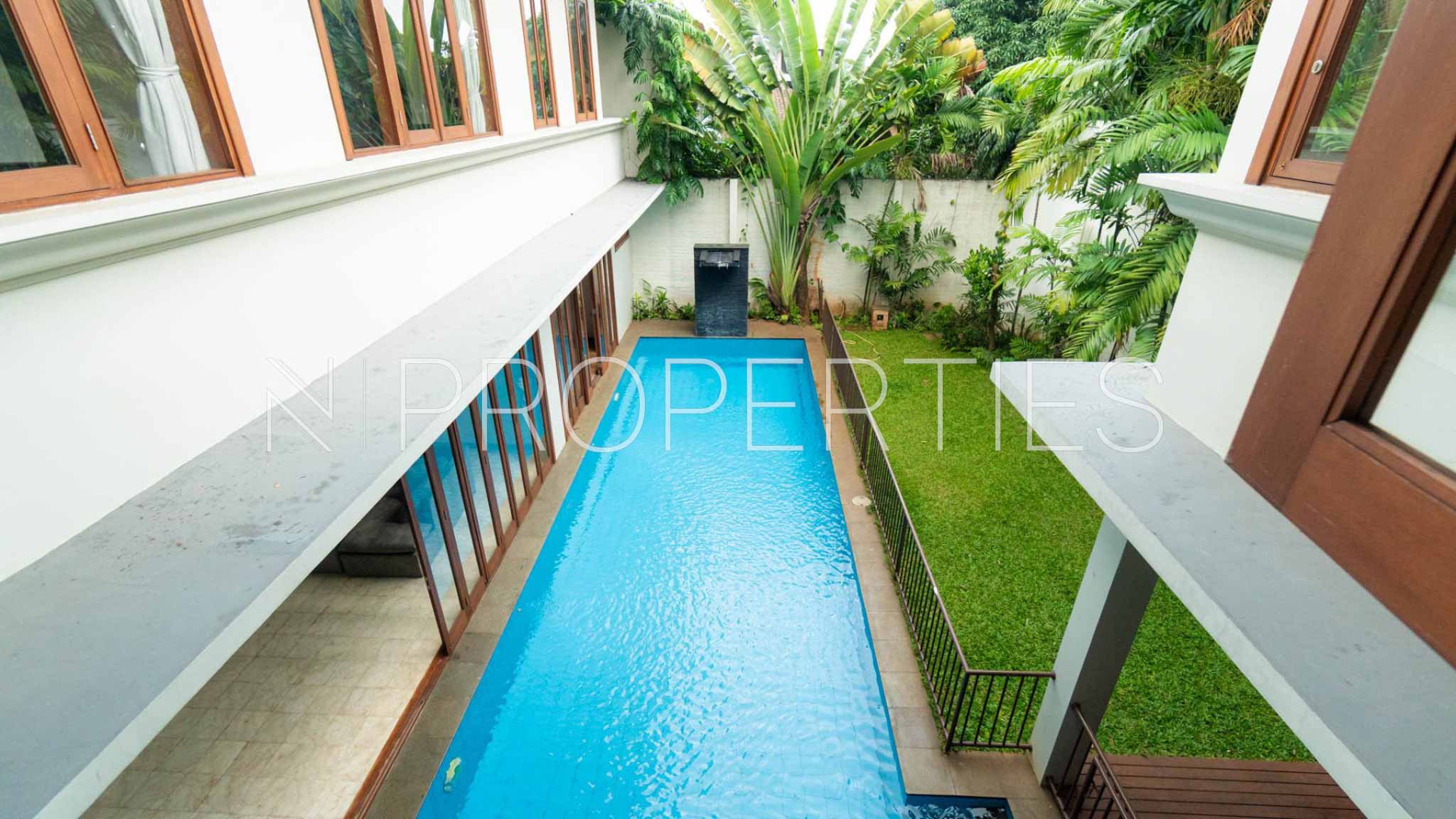 Benda Dalam 69-5BR-Swimming Pool from Second Floor