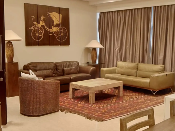 Capital Residence-3BR-Living Area