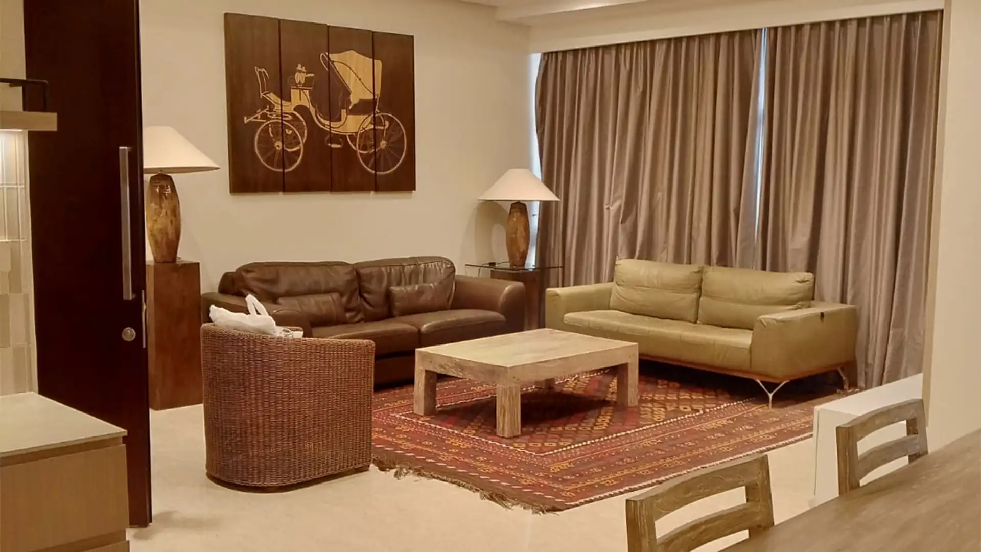 Capital Residence-3BR-Living Area
