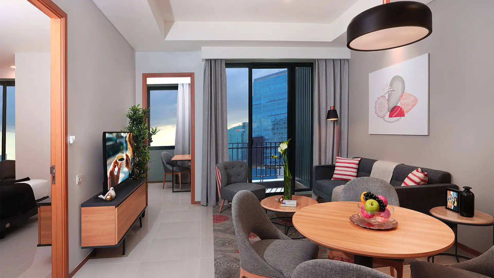 Citadines-1BR-Dining & Living Area Citadines-1BR-Dining & Living Area