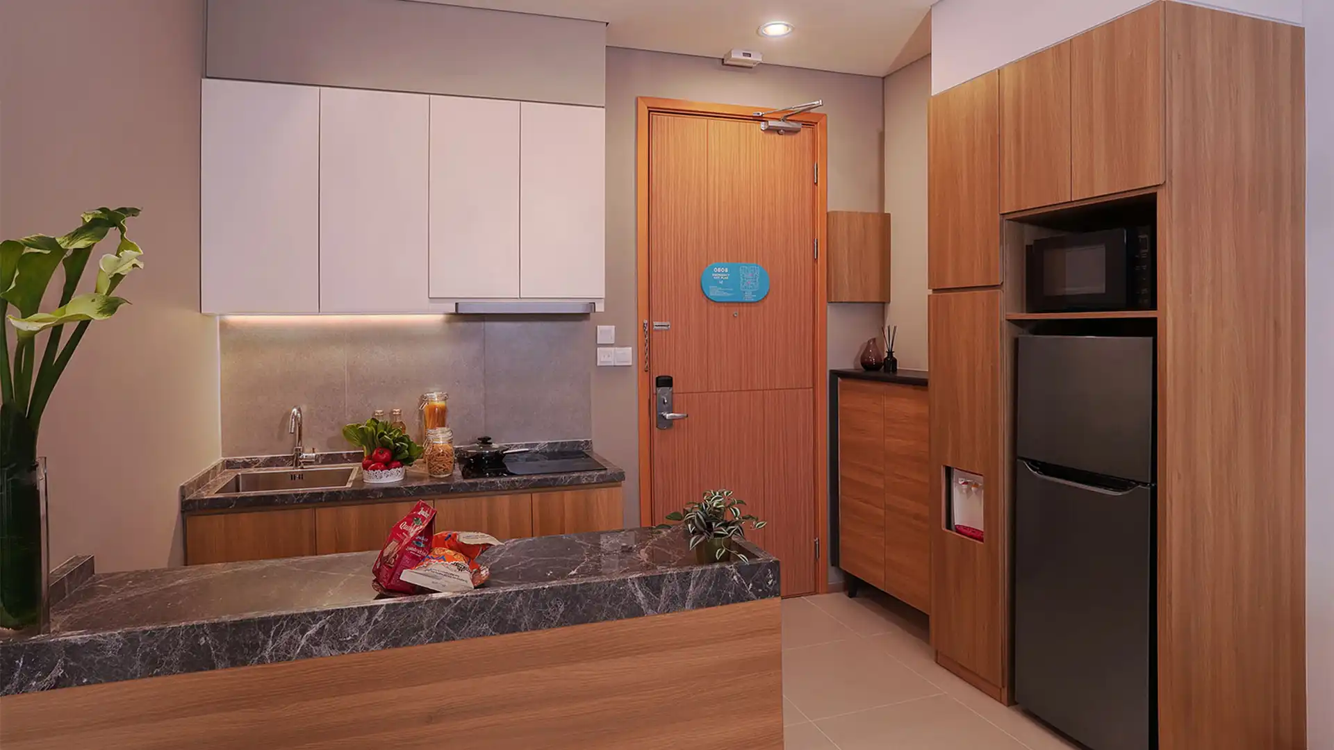 Citadines-2BR-Kitchen Area