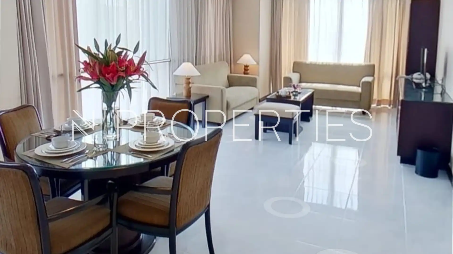 KRISTAL-T2-F9-2BR-Dining & Living Area KRISTAL-T2-F9-2BR-Dining & Living Area