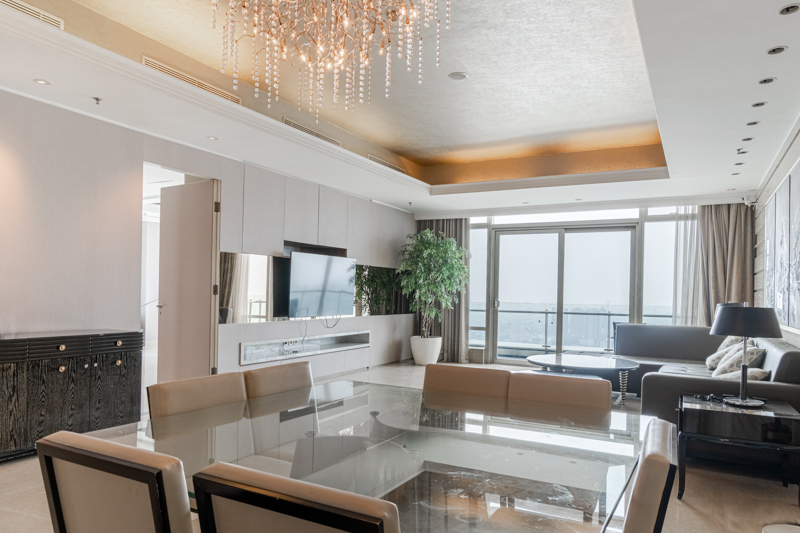 Kempinski Private Residence-2BR-Living room