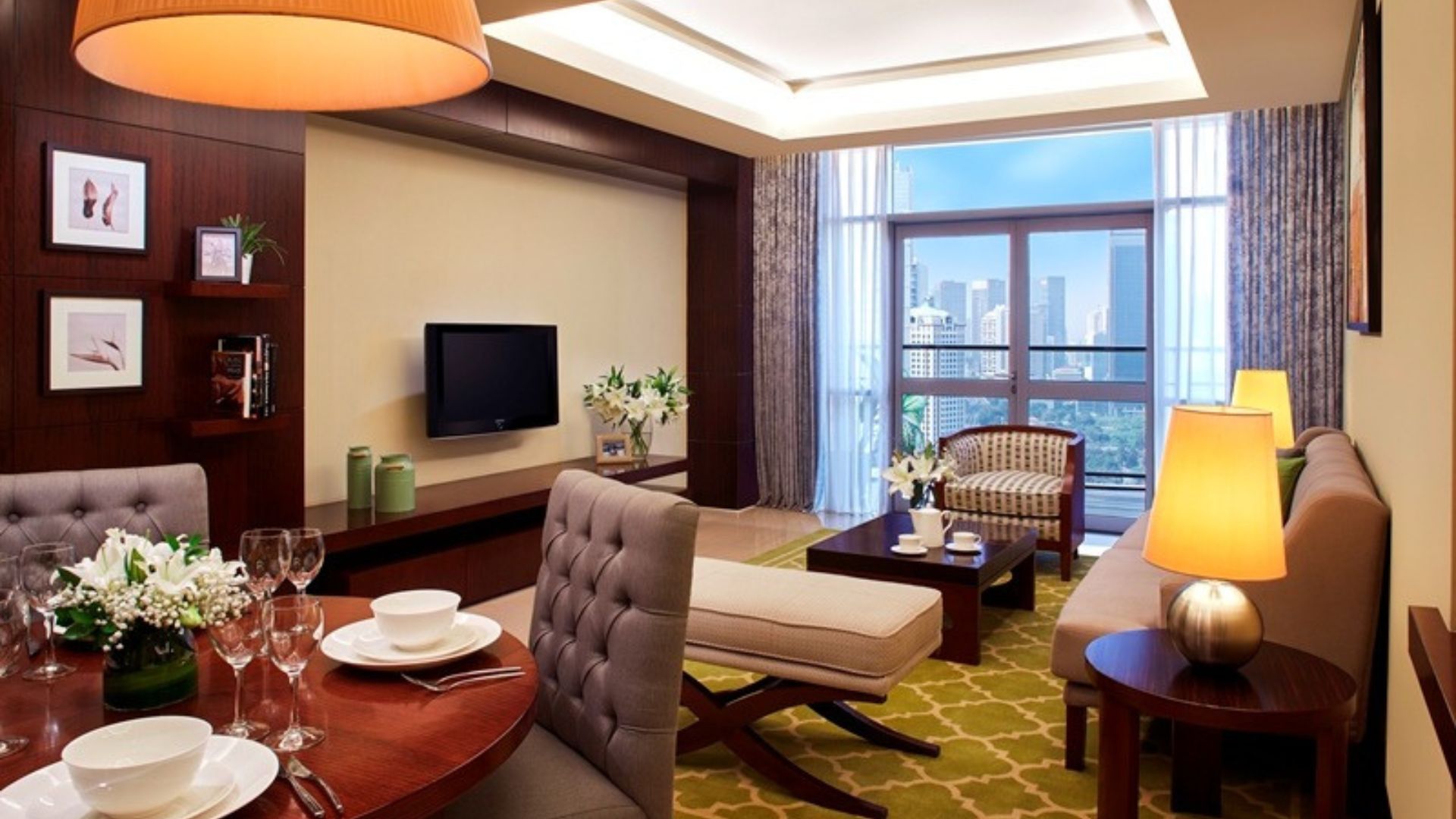 SHANGRI-LA RESIDENCE 1 – LIVING AREA SHANGRI-LA RESIDENCE 1 - LIVING AREA