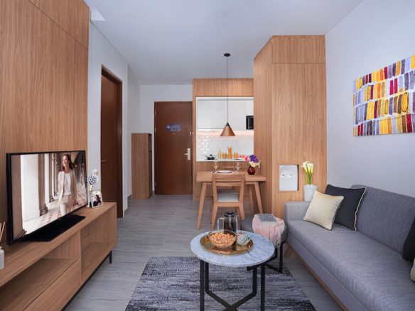 SR_Indonesia_Jakarta_Citadines Sudirman_1BRM Deluxe King_Living Room-LR