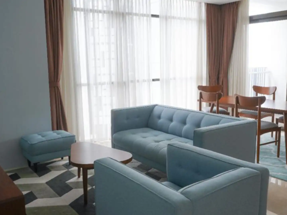 Senopati Suites-2BR-Living & Dining Area