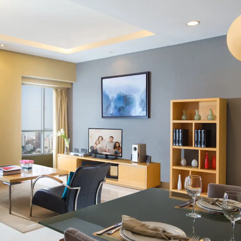 Somerset Berlian-2BR-Living Area