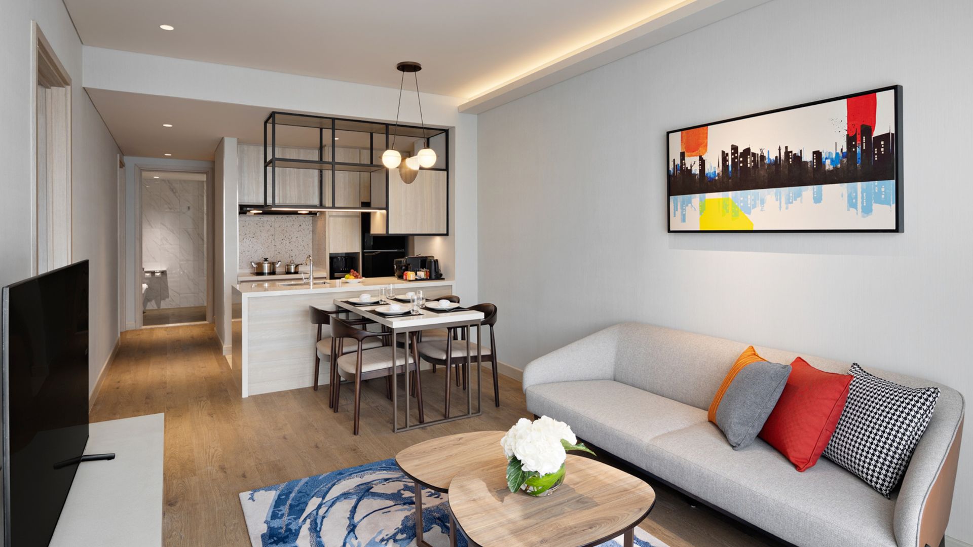 Swiss Advantage 2 Bedroom – LIVING AREA