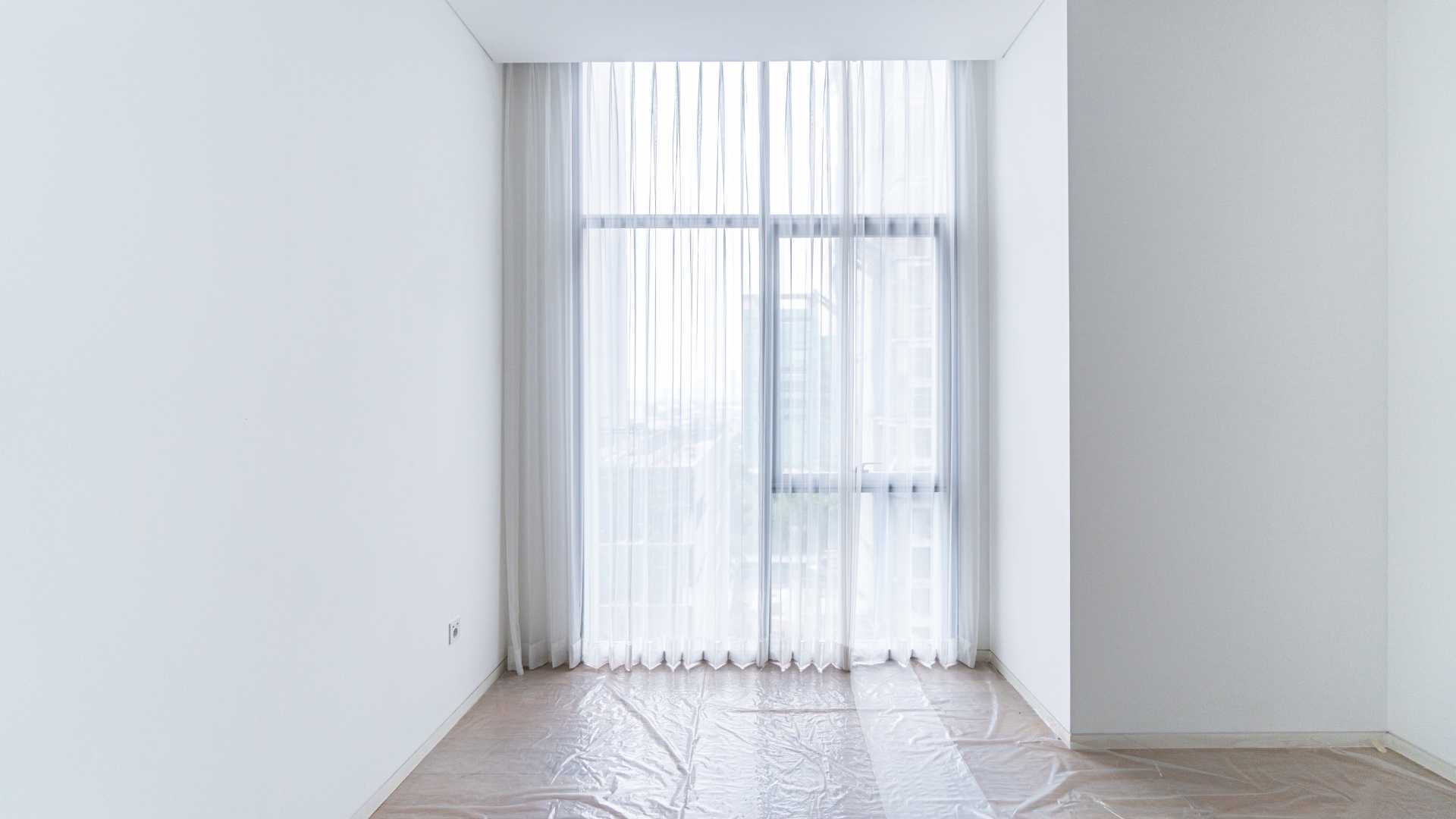 Two Verde Monteverde-3BR-Bedroom window curtain