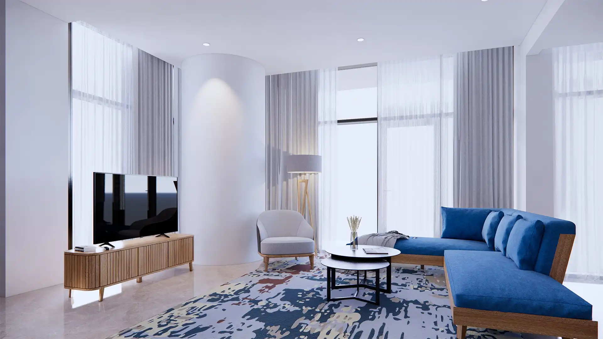 Two Verde-3BR-Living Area