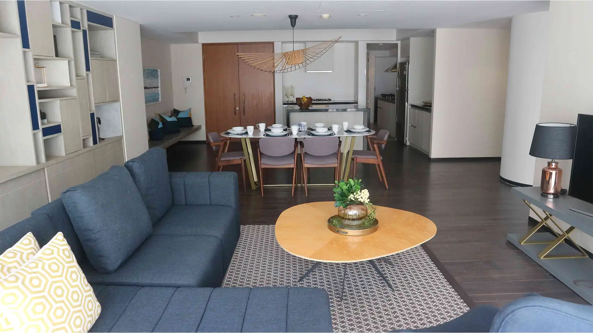 Verde Two-2BR-Living & Kitchen Area Open Space