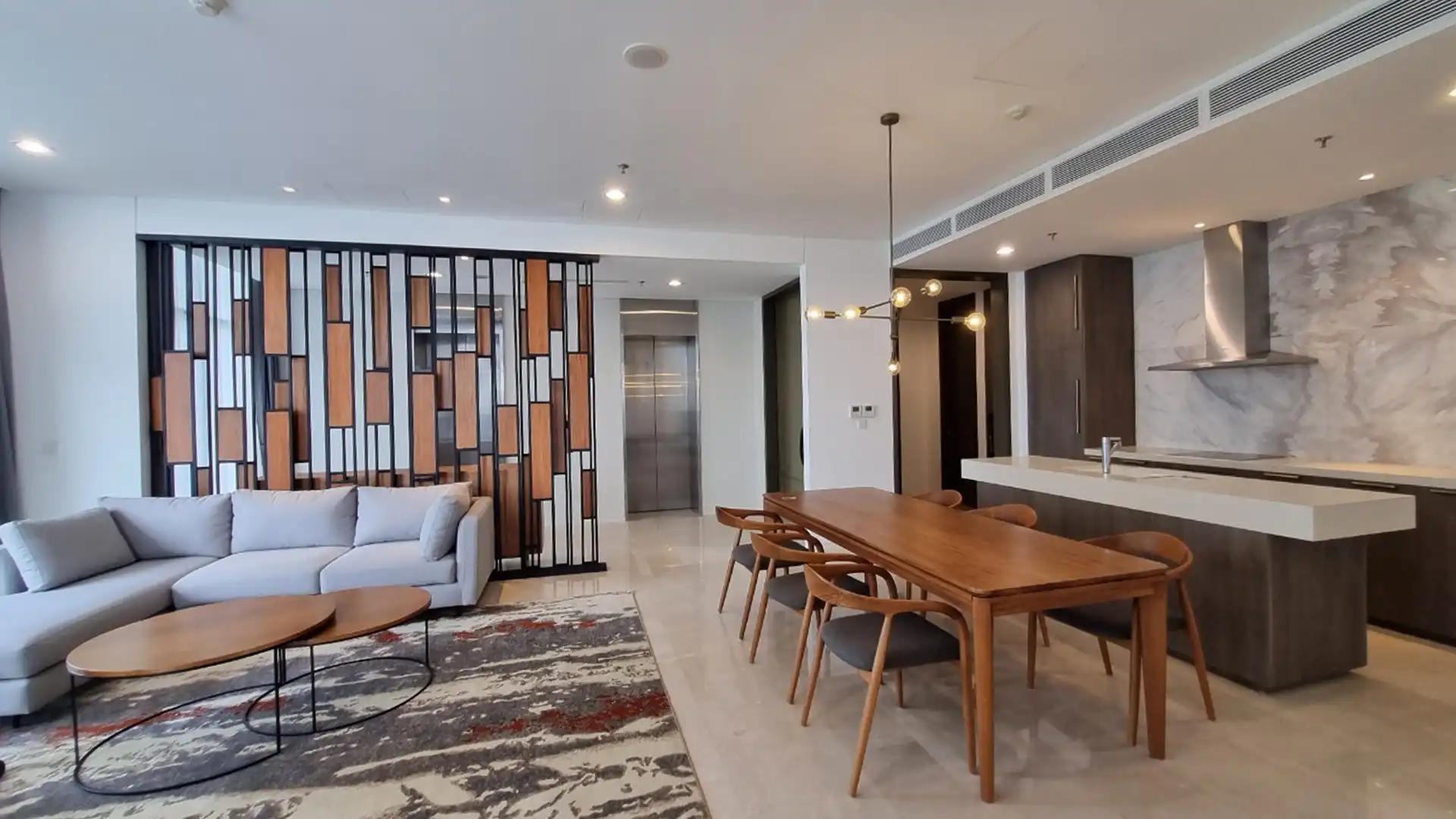 Verde Two-3BR-Living & Dining Area