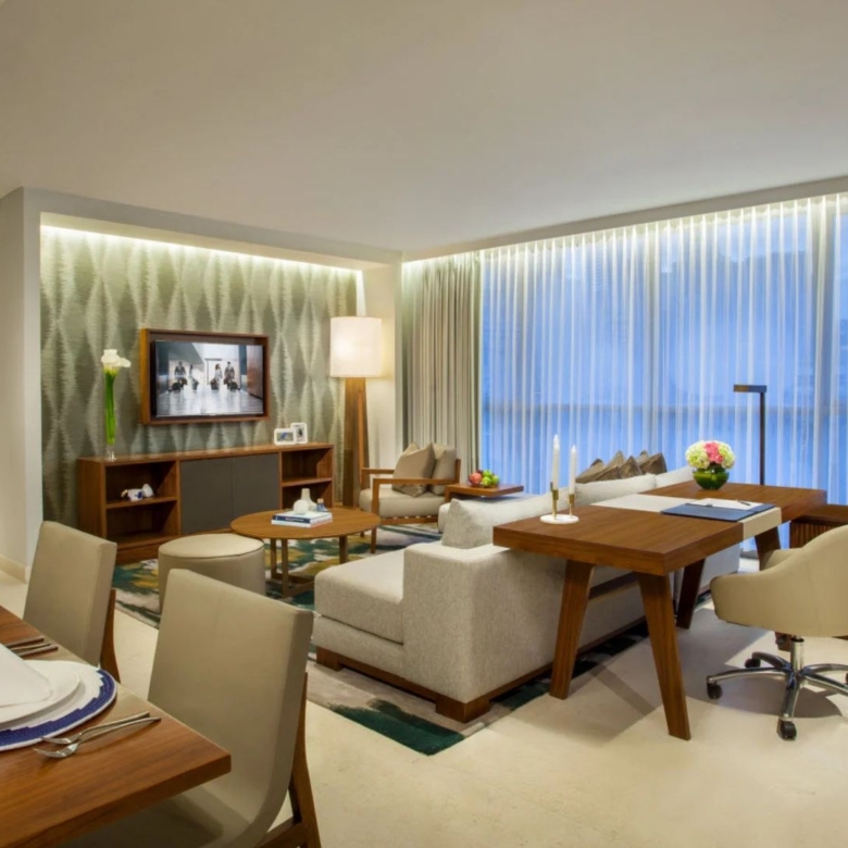 ASCOTT SUDIRMAN 2BR - Living Area