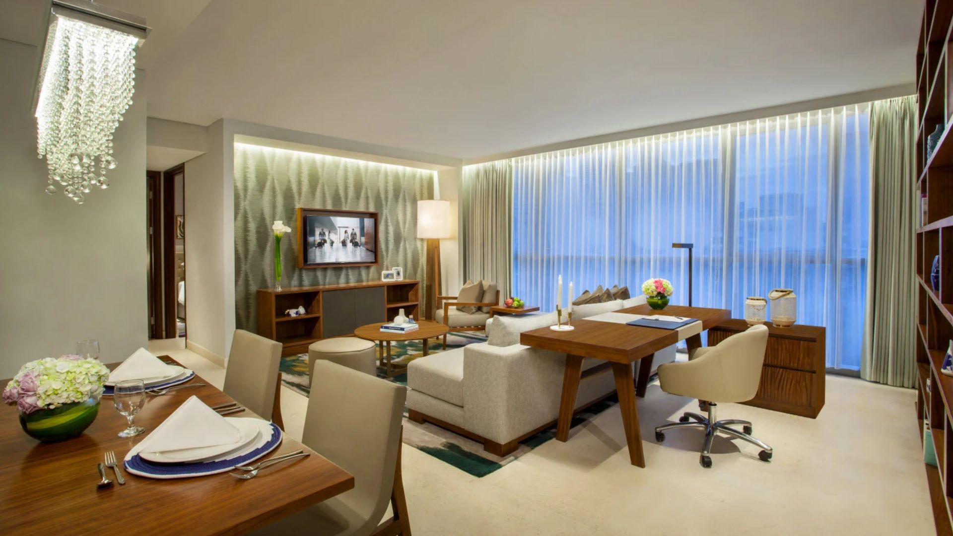 ASCOTT SUDIRMAN 2BR - Living Area