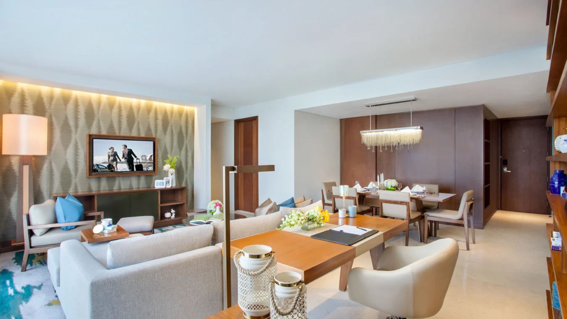 ASCOTT SUDIRMAN 3BR - Living Area