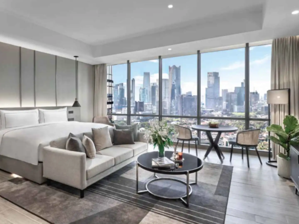 ASTHA RESIDENCE-1BR-BEDROOM,LIVING & DINING AREA