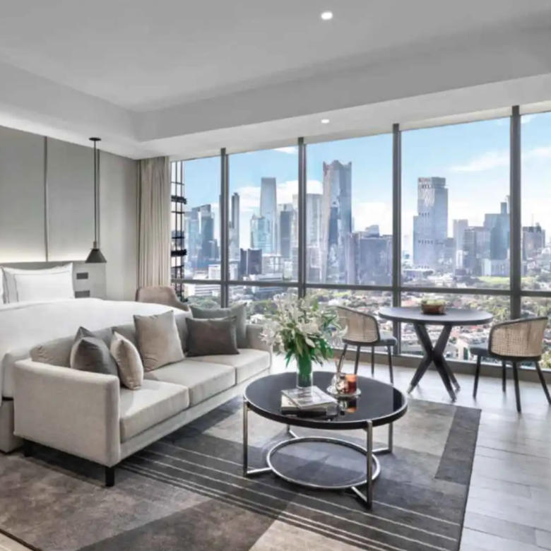 ASTHA RESIDENCE-1BR-BEDROOM,LIVING & DINING AREA