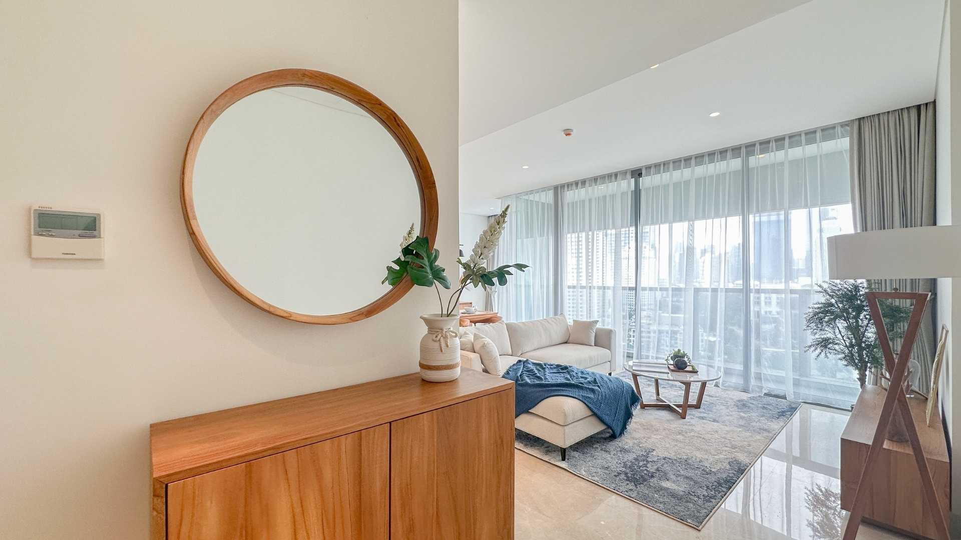 Well-Balanced 3BR Apartment for Family Living near Jakarta CBD at Casa Domaine