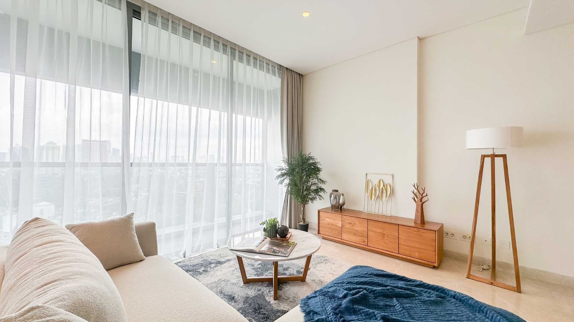 Well-Balanced 3BR Apartment for Family Living near Jakarta CBD at Casa Domaine
