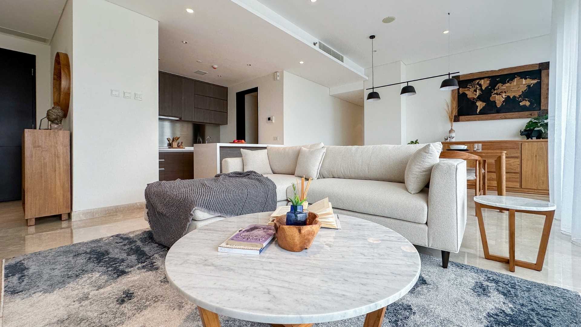 Comfortable 3BR Family Residence in Central Jakarta at Casa Domaine
