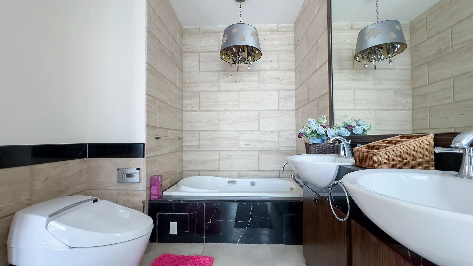 KEMPINSKI-2BR-BATHROOM Well-Located 2BR Residence – Kempinski Private Residence